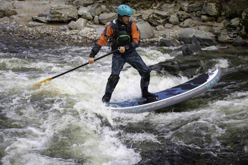 white water paddleboarding in scotland